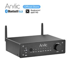 Arylic B50 블루투스 5.2 송신기 수신기 AptX HD 오디오 어댑터 TV 홈 헤드폰 스테레오용 무선 오디오 증폭기 신제품