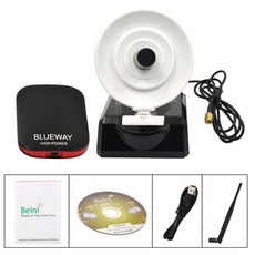 Elisona 초고속 5dbi 안테나 및 36dbi 레이더 안테나 blueway n9800 고전력 usb wifi 어댑터 usb 디코더 wep 무료 인터넷|네트워크 카드|, 단일, 1개, 단일
