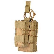 Molle System bolsa de almacenamiento de doble capa de nailon 1000D Airsoft Tactical AK 762 M4 556 ac, 5.56 및 9mm DE