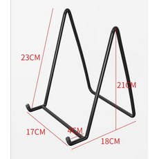 북유럽풍 철제 액자 그림 거치대 탁상용 전시대 스몰웨딩 돌잔치, 대형블랙