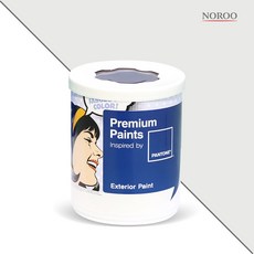 노루페인트 팬톤 외부용 실외 저광 페인트 1L, 11-4800 Blanc de Blanc, 1개