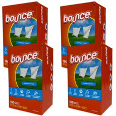 바운스 드라이시트 320매 간편한 세탁 건조기용 섬유유연제 건조시트