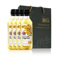 프리미엄 카놀라유 행운 선물세트 P1호, 1세트, 500ml