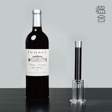 고급 와인 오프너 따개 공기 펌프 코르크 휴대용 와인병 스크류, DN-46 스텐반자동오프너- 실버, 1개