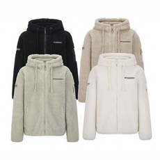 디스커버리 익스페디션 22FW 여성 테크 플리스 뽀글이 후리스 집업 후드 자켓 DWSS72026