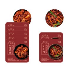 [KT알파쇼핑]이혜정의 아주 맛있는 무뼈 닭발210gx5팩 오도독 오돌뼈160gx2팩