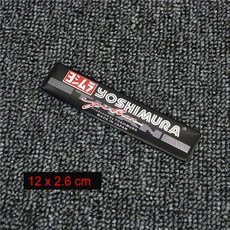 요시무라용 알루미늄 오토바이 배기 파이프 데칼 스티커 멋진 개성 전갈 자리 2, 2개