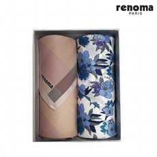 레노마남녀손수건2매세트
