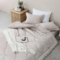 알레르망차렵체크이불