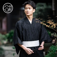 일본 남자 기모노 유카타 사무라이 검도복 전통의상