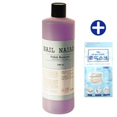 나이아드 네일 아세톤 폴리쉬 리무버 1L 포도향 원액 대용량 덕용 네일리무버, 1개, 1000ml