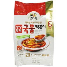 풀무원 국물 떡볶이 1275G6인분, 개