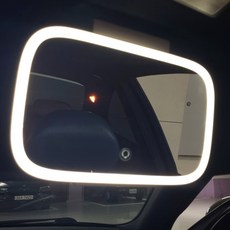 샤이닝미러 LED 룸미러 썬바이저 차박캠핑 거울 차량악세사리 화장거울