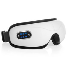 파워플라이 무선 공기압 온열 진동 휴대용 눈 마사지기 SH-ME02