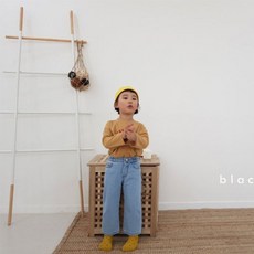 블랙빈 182번청바지 아동 주니어 봄 일자 데님 바지