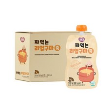 [또또맘]짜먹는 리얼구마 죽 1박스(100g×7팩), 단품없음, 100g