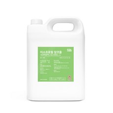이소프로필알코올 IPA 70% 방역 소독 세척 알콜 500ml, 4L, 1개, 4L