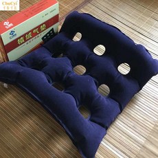 에어매트 공기충전 의자시트 공기 정방형방석 욕창매트 노인환자 환자침대 에어쿠션, C01-곤색