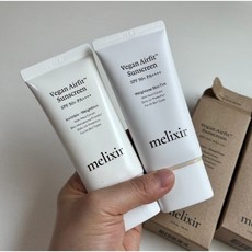 [본사정품] 멜릭서 비건 에어핏 선스크린 SPF50+ 에어 듀오 PA++++, 100ml, 1개