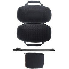 JBL블루투스이어폰케이스 JBL블루투스헤드셋 JBL블루투스이어폰 호환 JBL Xtreme 4 무선 블루투스 스피커용 하드 EVA 보호 박스 보관 파우치 백 여행 운반 최신, 2) Black, 없음