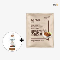 동원 비셰프 함박스테이크 (비비드키친 저당 돈까스소스 285g 증정), 4개, 1kg