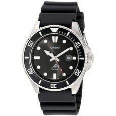 해외1395473 casio 카시오 남자 MDV106-1AV 200M Duro 아날로그 시계 Black 관부가세포함가