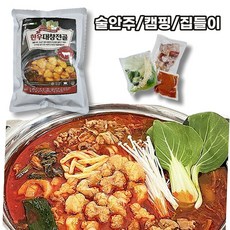 술안주 찌개 전골 밀키트 캠핑요리 한우대창전골 2인분 500g, 2개