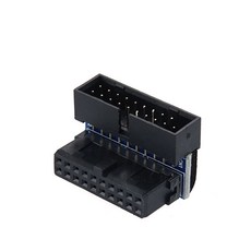 USB3.0 19핀 꺽임 젠더 IH356