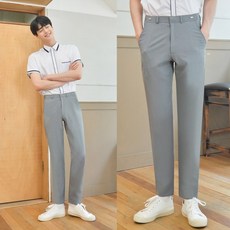 남성하복허리조절교복바지