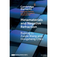 Metamaterials and Negative Refraction Paperback, Cambridge University Press, English, 9781108749237