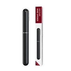 와인 오프너 도구 휴대용 안전 방폭 핀 코르크 호일 커터, 1.Black, 1개