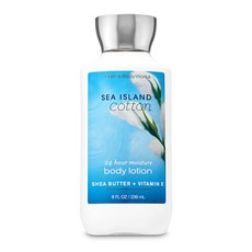 bathandbodyworks BBW 배스앤바디웍스 바디로션 씨 아일랜드 코튼 SEA ISLAND COTTON Super Smooth Body Lotion 236ml, 1개