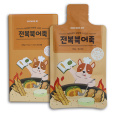 닥터바이 강아지 전복북어죽 강아지보양식 100g 5개입, 1SET, 5개