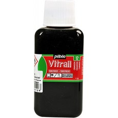 페베오 비트레일 스테인드 글라스 효과 페인트 250ml 병 - 크림슨, 1