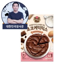 대한민국장사꾼 CJ 초코케익믹스 350g, 1개