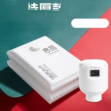 두꺼운 진공 압축 옷 보관 가방 가정용 면화 이불 여행, 92) Extra Large (100*80m) - 2, 1개