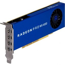 그래픽카드 AMD 라데온 프로 WX 4100 그래픽 카드 로우 프로파일 4GB GDDR5 Z0B15AT 356499