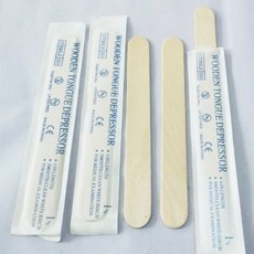 15cm 100개 우드스틱 나무 아이스크림 하드바 제모스틱 왁스 왁싱