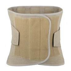 허리 통증용 지지대 벨트 버팀대 코르셋 뱃살 지방 및 슬림 웨이스트, 02 beige, 01 M
