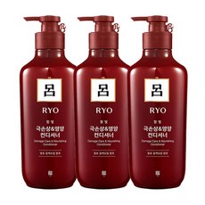 려 함빛 극손상케어 린스, 550ml, 3개