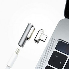 영국직배송 Sicotool 20Pins 자기 USB C Converter Type C 어댑터 10Gbps 데이터 4K Video 100W PD 2.0 QC 3.0 Macbook Pro 2, 단일옵션