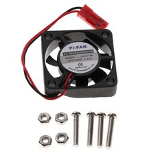 Pi 3용 Dc 5v 0.2a 30*30*7mm 소형 브러시리스 냉각팬, 3x3x0.7 cm, 블랙, 플라스틱