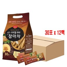 광야식품 뉴 시리얼 귀리 참마차 스틱형 냉온차, 600g, 30개입, 12개