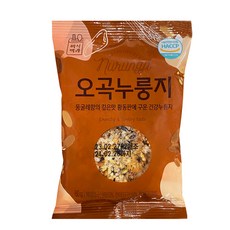 미식백과 오곡 누룽지 60g, 130개