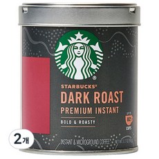 스타벅스 다크 로스트 아메리카노 원두커피믹스 캔, 90g, 1개입, 1개