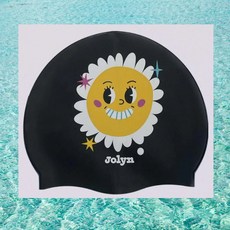 [정품보장] 졸린 JOLYN 실리콘 수모 수영모 귀여운 수영모자, FLO FLO(플로플로), 1개