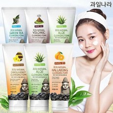 [과일나라] 제주자연의 딥 폼클렌징X5개, 화산재 5개