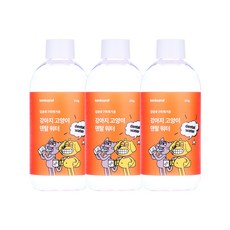 라미나로프 입냄새 치석 구취제거용 강아지 고양이 덴탈워터 마시는 치약 250g, 3개