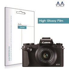 allda ALLDA 캐논 파워샷 G1X Mark3 고광택 보호필름 yh200 국산, 상품선택