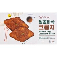 신라명과 달콤바삭 크룽지 25GX15, 15개, 25g